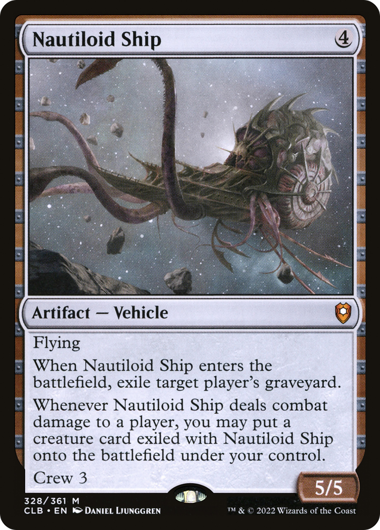 Nautiloid Ship - Commander Legends: Battle for Baldur's Gate (CLB)