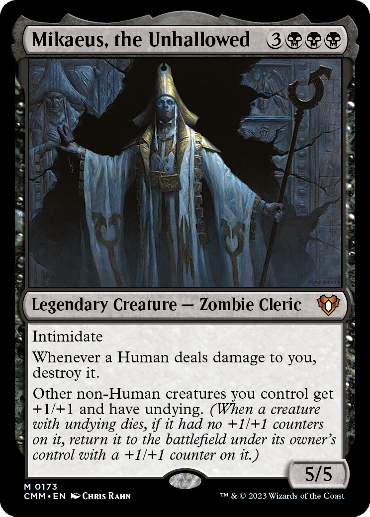 Mikaeus, the Unhallowed - Commander Masters (CMM)