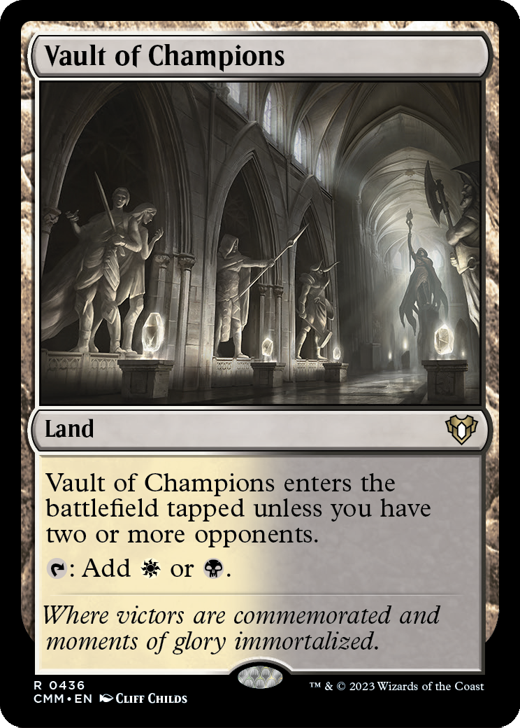 Vault of Champions - Commander Masters (CMM)