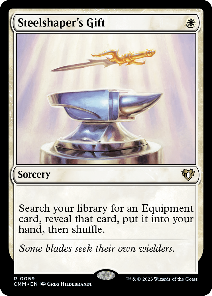 Steelshaper's Gift - Commander Masters (CMM)