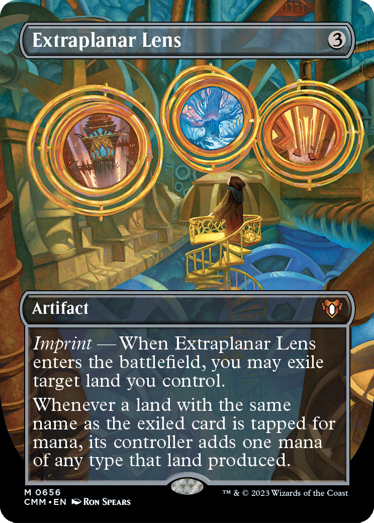 Extraplanar Lens (Borderless) - Commander Masters (CMM)