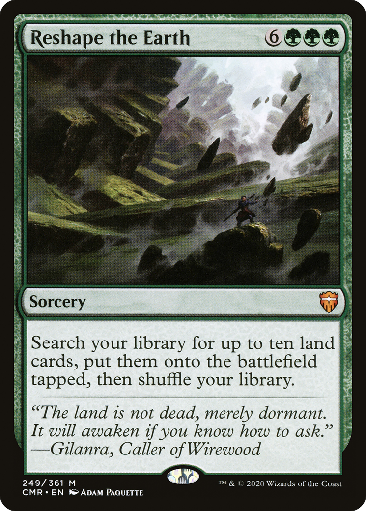 Reshape the Earth - Commander Legends (CMR)