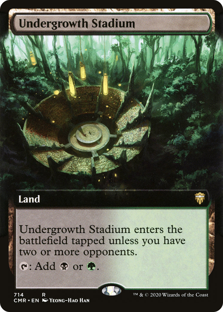 Undergrowth Stadium (Extended Art) - Commander Legends (CMR)