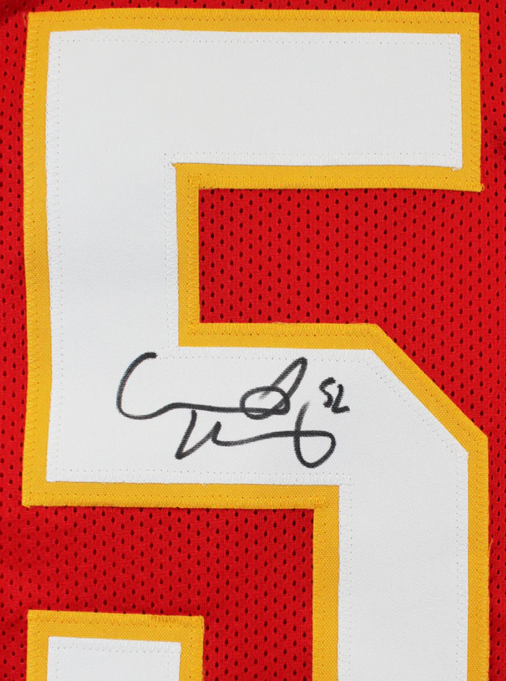 Creed Humphrey Autographed Signed Custom Chiefs Jersey - Beckett Certified