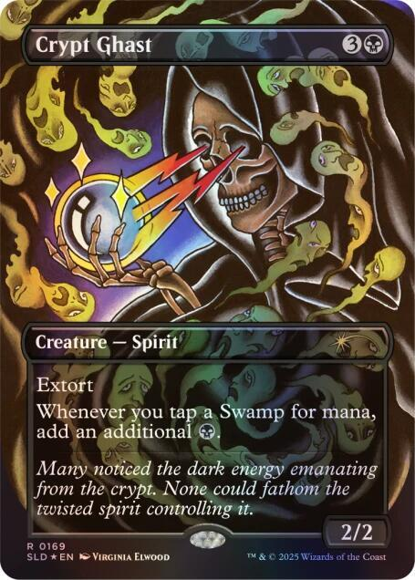 Crypt Ghast (Rainbow Foil) - Secret Lair Drop Series (SLD)