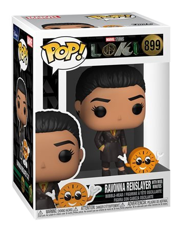Funko Pop! Loki Series: Ravonna Renslayer with Miss Minutes