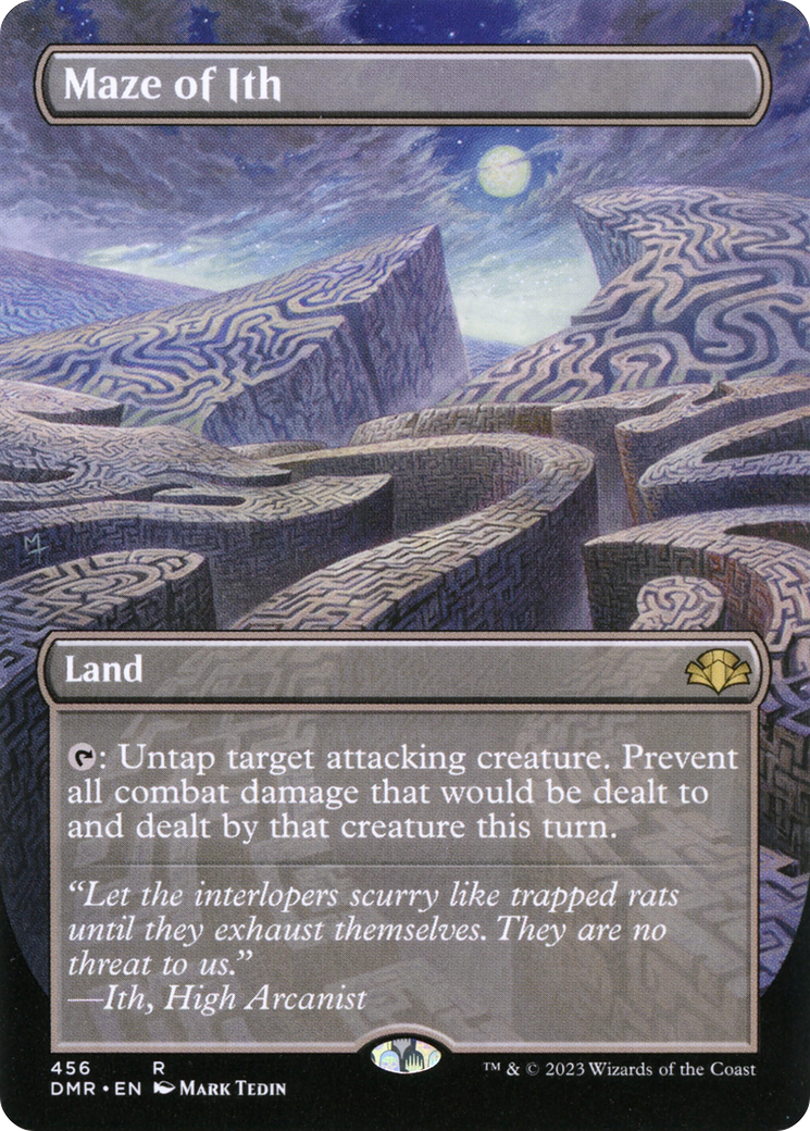 Maze of Ith (Borderless) - Dominaria Remastered (DMR)