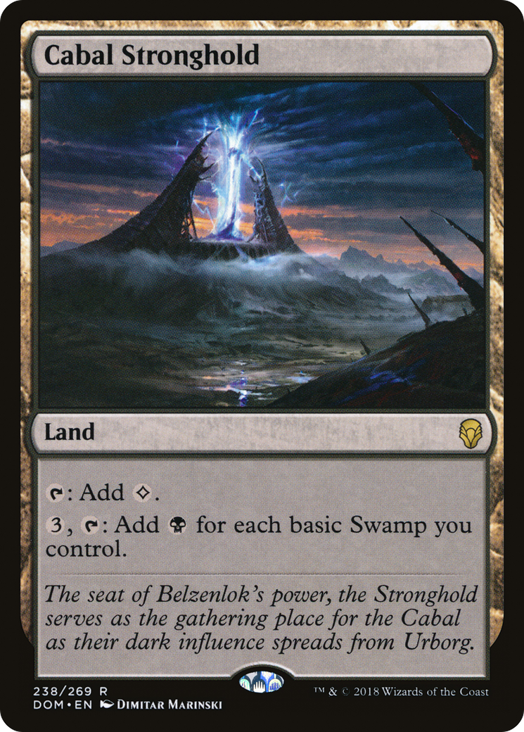 Cabal Stronghold - Dominaria (DOM)