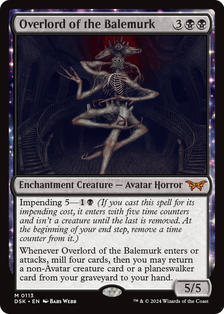 Overlord of the Balemurk - Duskmourn: House of Horror (DSK)