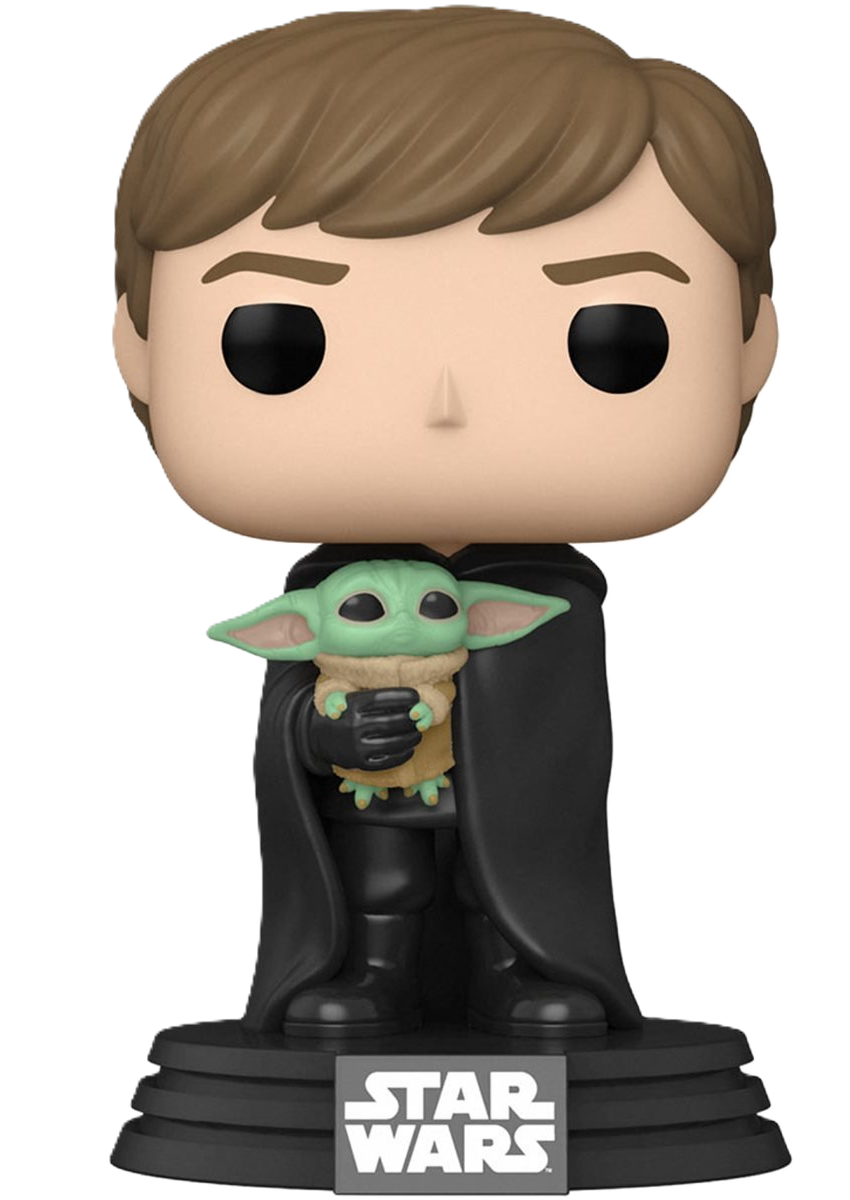 Funko Pop! Star Wars: The Mandalorian Luke with Child