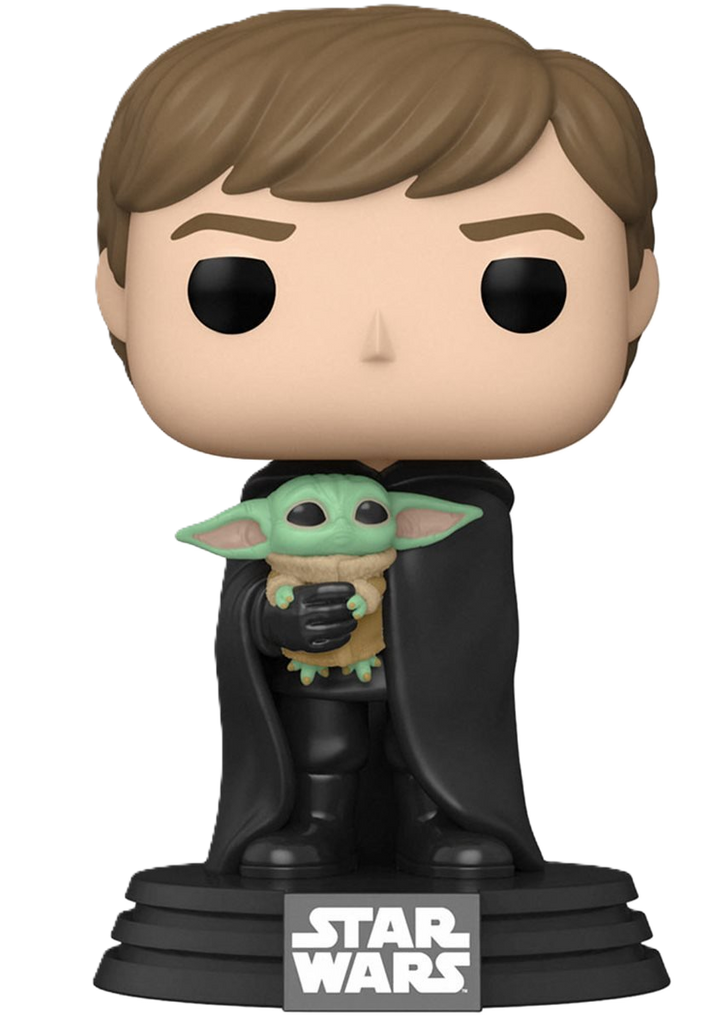 Funko Pop! Star Wars: The Mandalorian Luke with Child