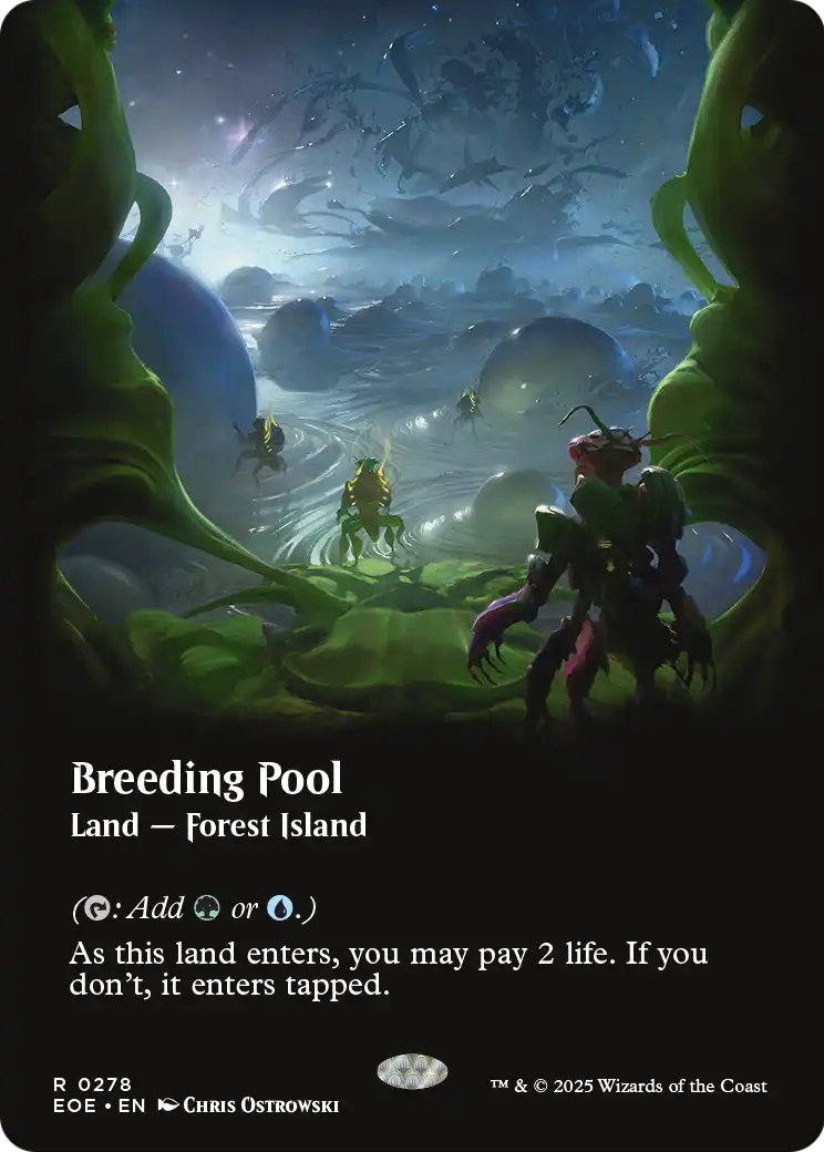 Breeding Pool (Borderless) - Edge of Eternities (EOE)