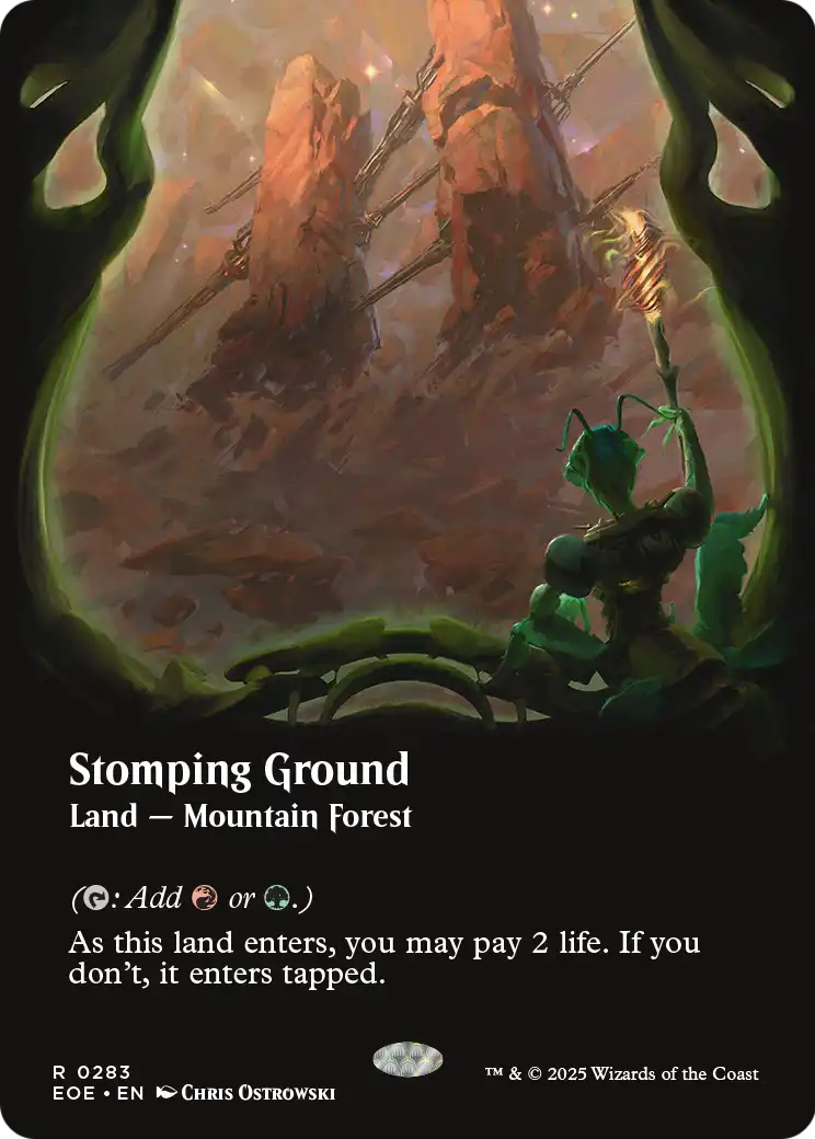 Stomping Ground (Borderless) - Edge of Eternities (EOE)
