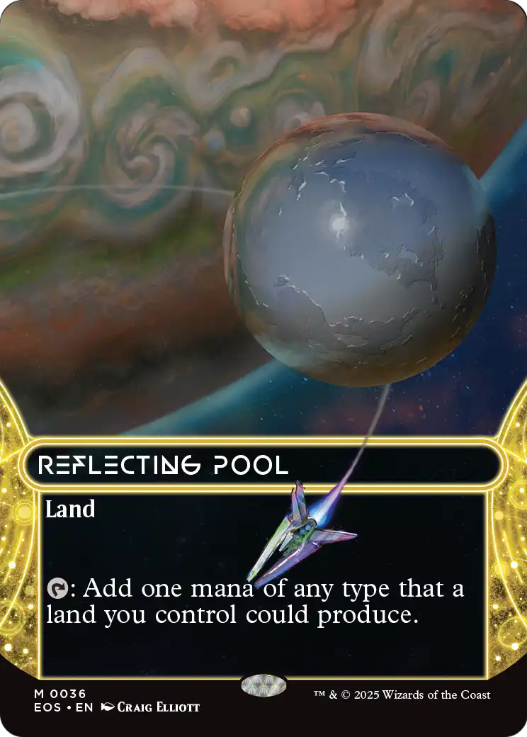 Reflecting Pool (0036) (Borderless) - Edge of Eternities: Stellar Sights (EOS)