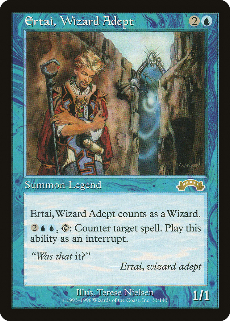 Ertai, Wizard Adept - Exodus (EXO)