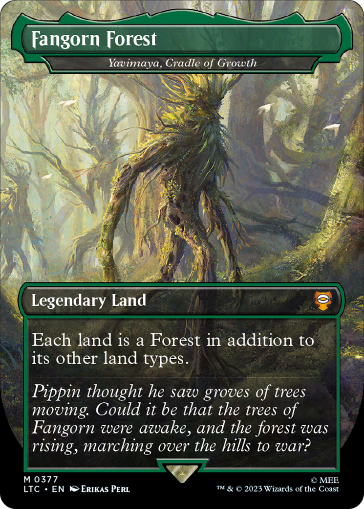 Fangorn Forest - Yavimaya, Cradle of Growth (Borderless)