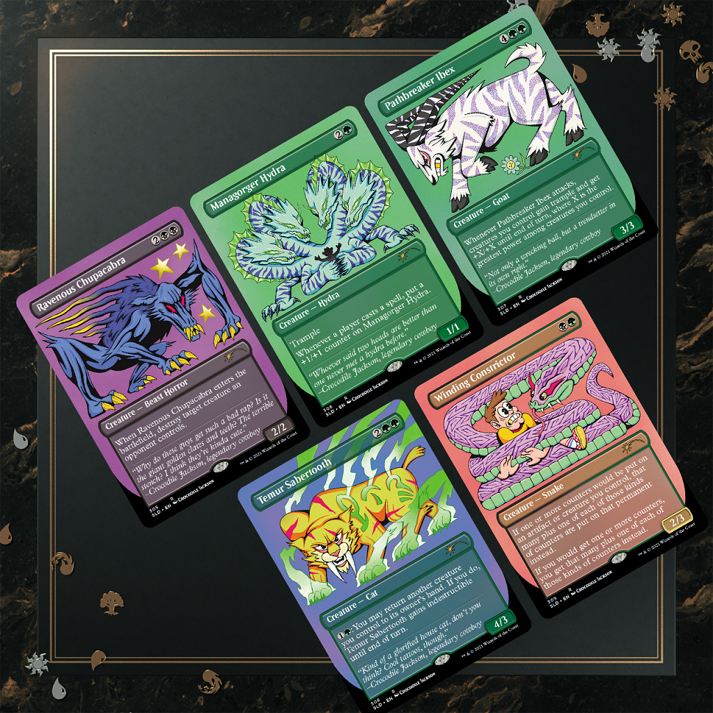 Secret Lair Drop: Crocodile Jackson's Monstrous Menagerie - Non-Foil Edition