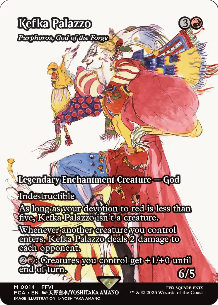 Kefka Palazzo - Purphoros, God of the Forge (Showcase)