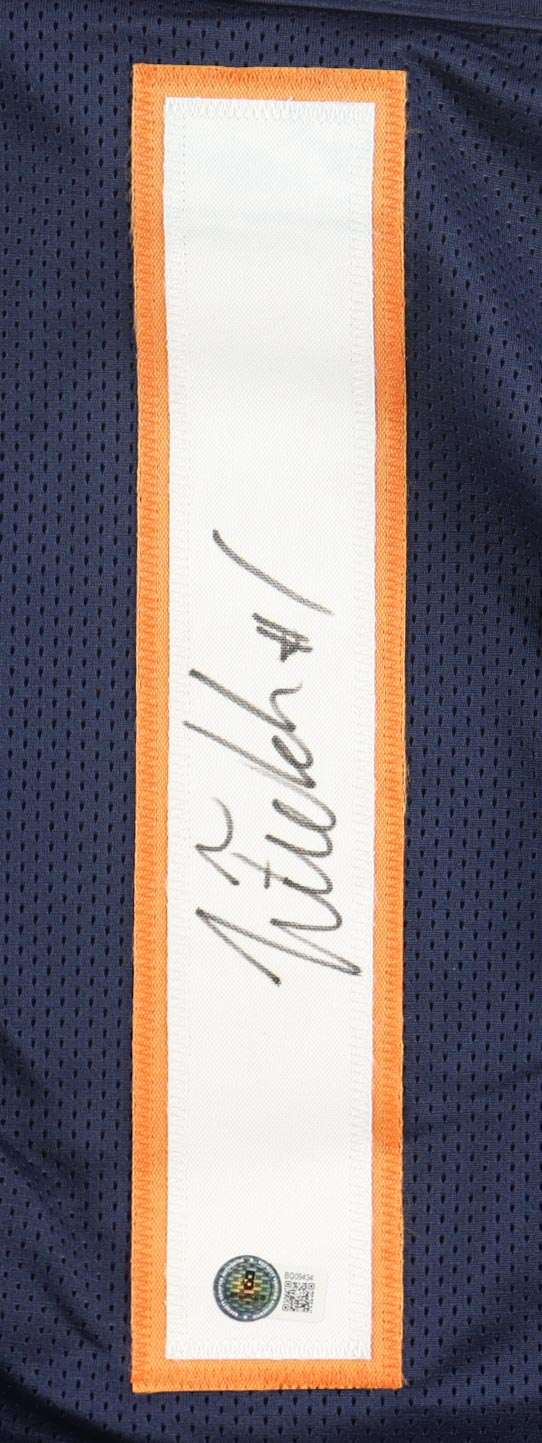 Justin Fields Autographed Signed Custom Jersey - Beckett Certified