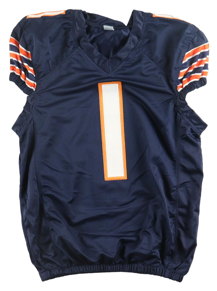 Justin Fields Autographed Signed Custom Jersey - Beckett Certified