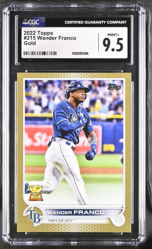 2022 Topps - Wander Franco 215 - Gold /2022 - CSG CGC 9.5