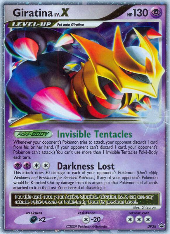 Giratina LV.X - DP38 - Diamond and Pearl Promos (PR)