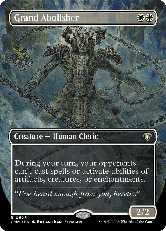Grand Abolisher (Borderless) - Commander Masters (CMM)