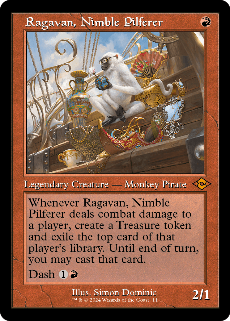Ragavan, Nimble Pilferer (Retro Frame) - Modern Horizons 2 (MH2)
