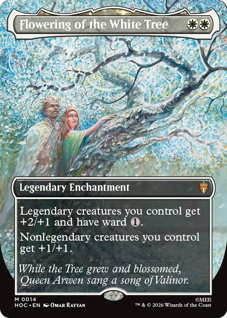 Flowering of the White Tree (Borderless) - The Hobbit: Eternal-Legal (HOC)