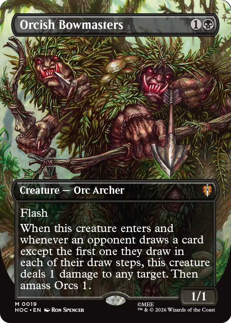 Orcish Bowmasters (Borderless) - The Hobbit: Eternal-Legal (HOC)