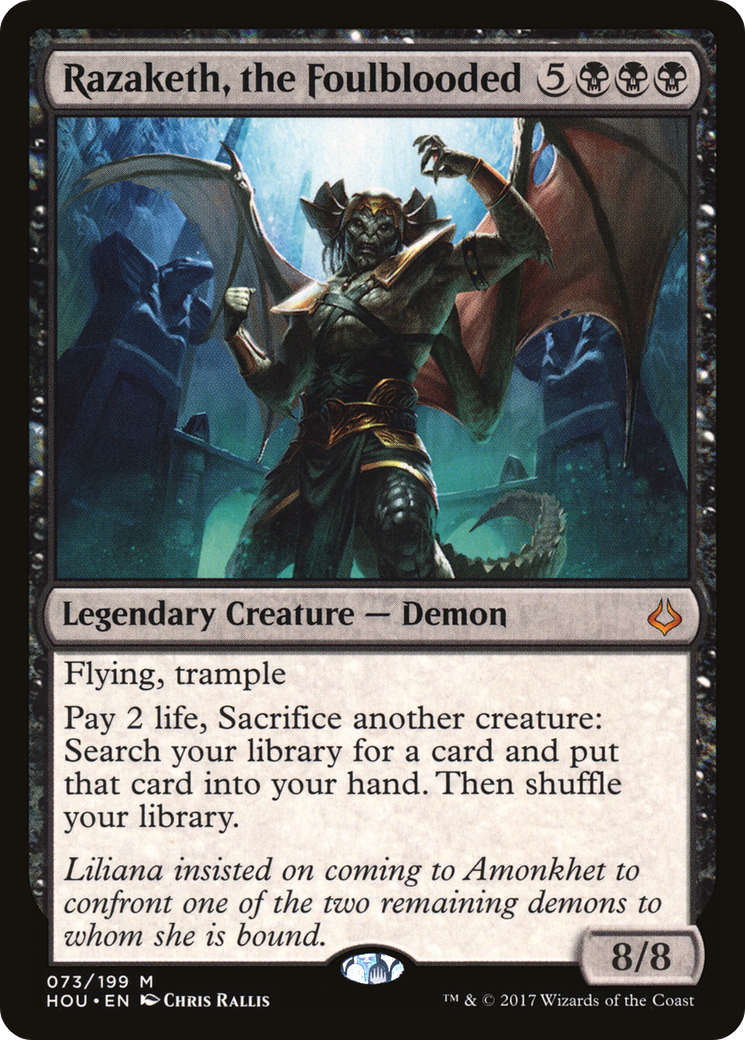 Razaketh, the Foulblooded - Hour of Devastation (HOU)