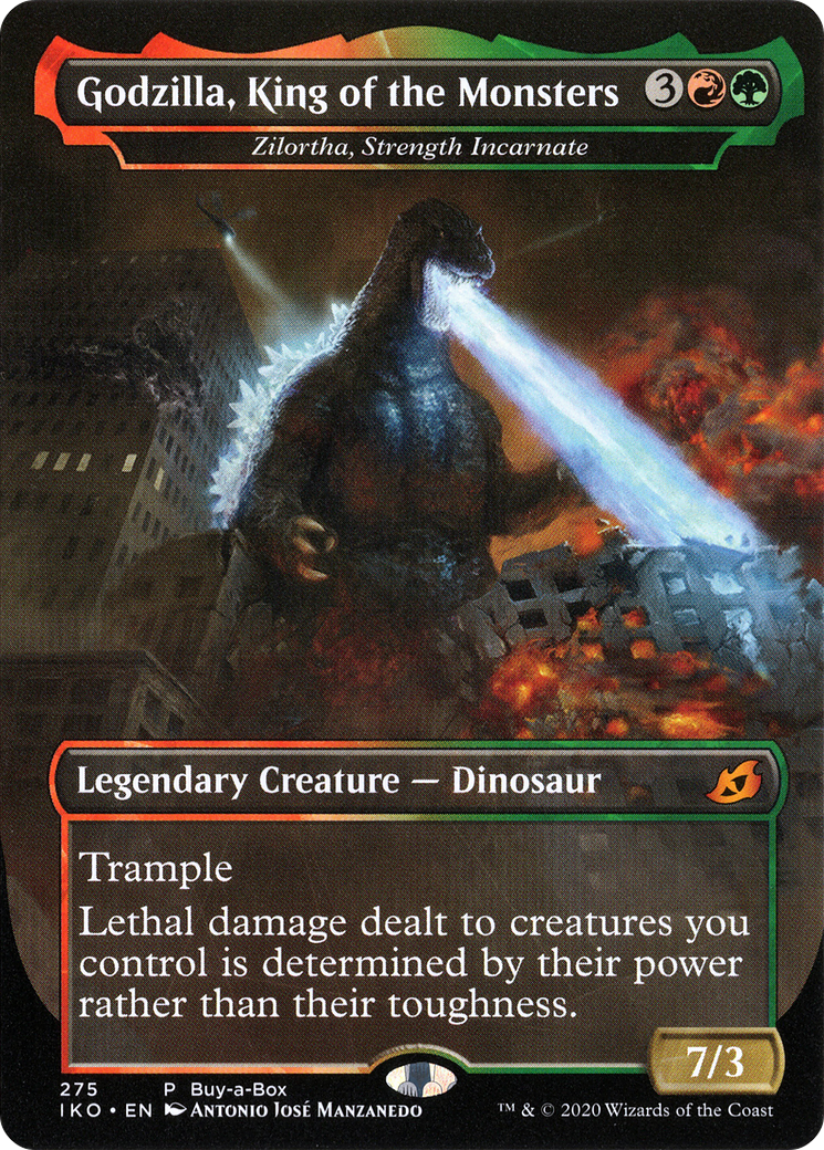 Godzilla, King of the Monsters - Zilortha, Strength Incarnate - Buy-A-Box Promos (BABP)