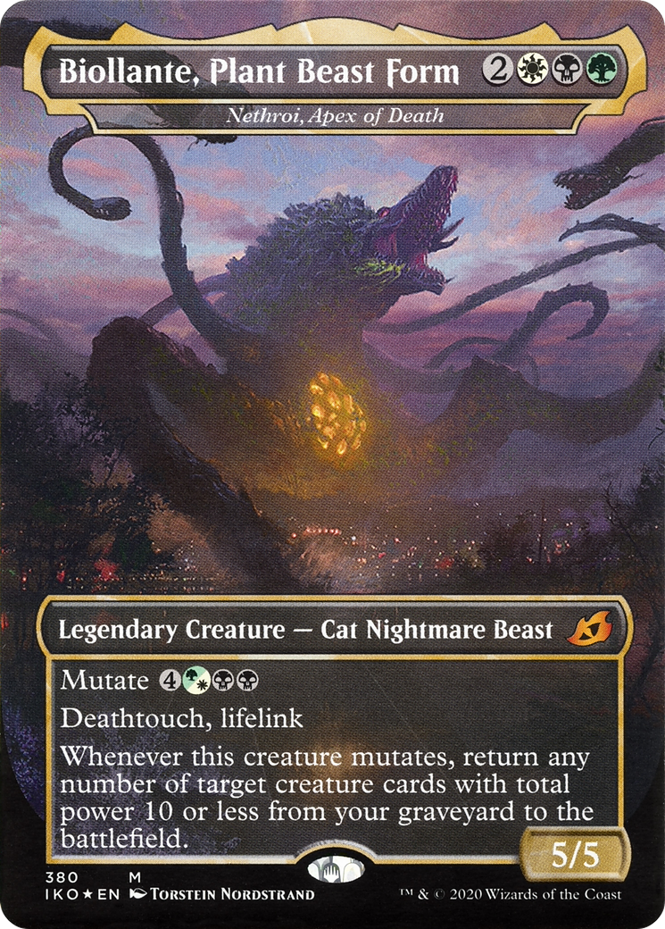 Biollante, Plant Beast Form - Nethroi, Apex of Death - Ikoria: Lair of Behemoths (IKO)