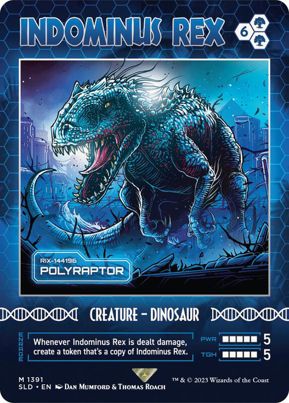 Indominus Rex - Polyraptor - Secret Lair Drop Series (SLD)