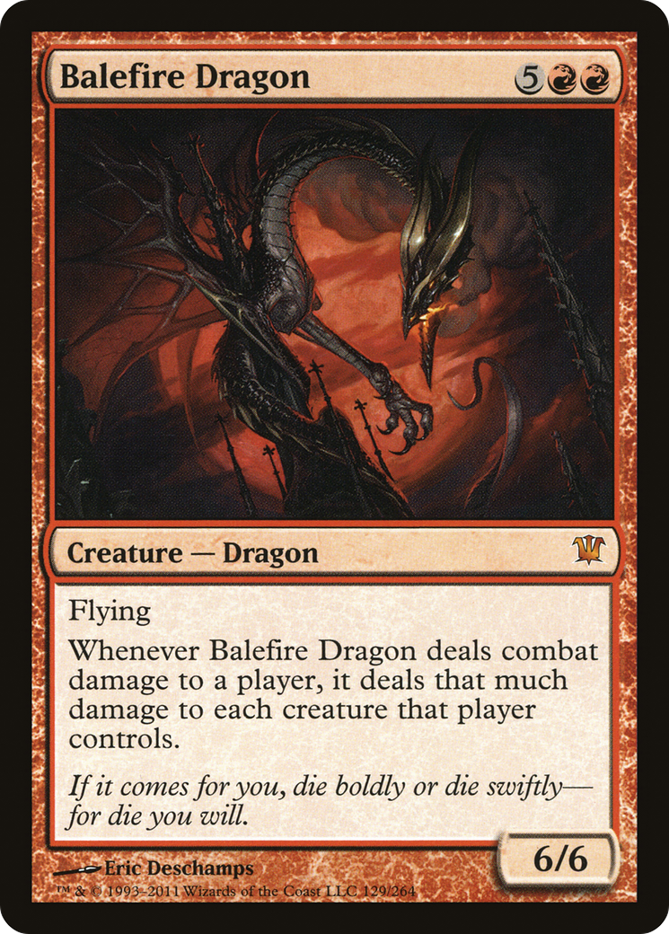 Balefire Dragon - Innistrad (ISD)