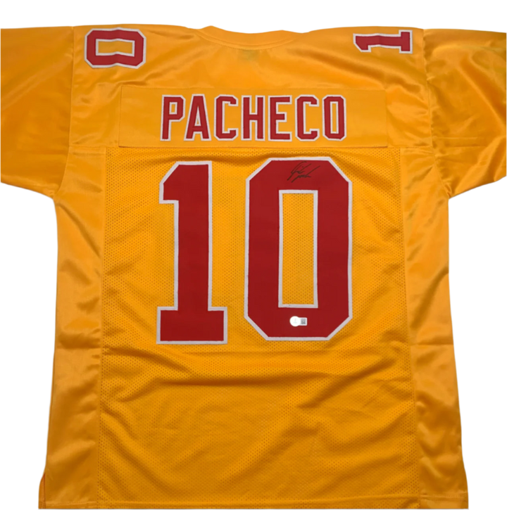 Isiah Pacheco  Autographed Signed Kansas City Custom Jersey - Beckett Certified