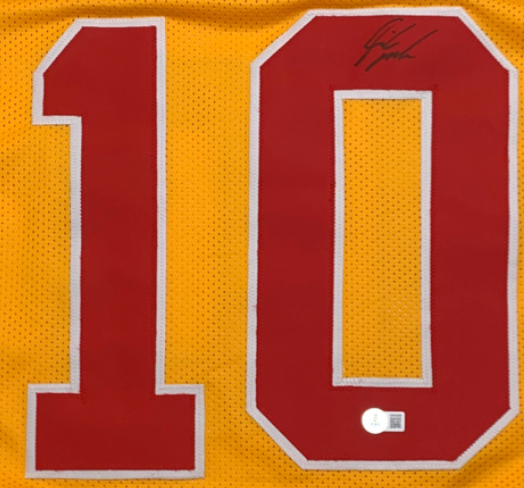 Isiah Pacheco  Autographed Signed Kansas City Custom Jersey - Beckett Certified
