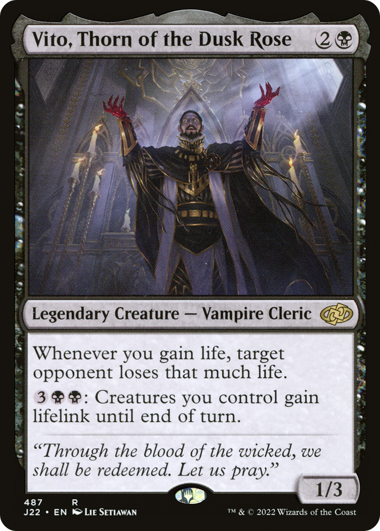 Vito, Thorn of the Dusk Rose - Jumpstart 2022 (J22)