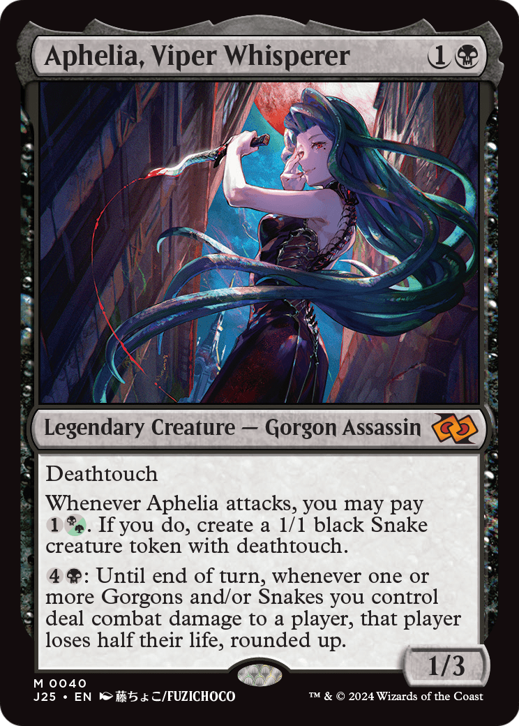 Aphelia, Viper Whisperer (Anime) - Foundations Jumpstart (J25)