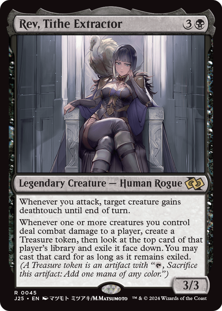 Rev, Tithe Extractor (Anime) - Foundations Jumpstart (J25)