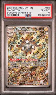 Magneton 159 Surging Sparks ETB Promo - 2024 Pokemon - PSA 10