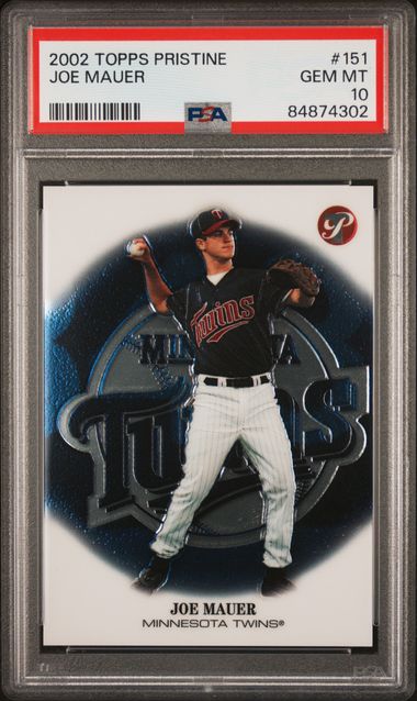 2002 Topps Pristine - Joe Mauer 151 - PSA 10