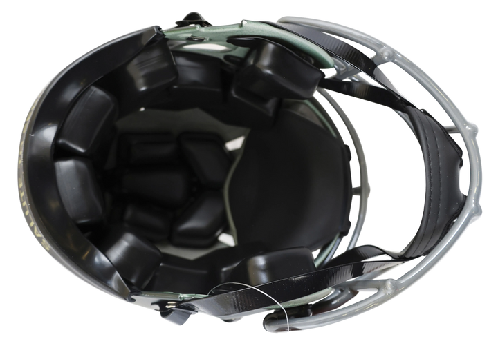 Mean Joe Green (HOF) Signed Pittsburgh Steelers Full-Size Authentic On-Field Salute to Service Speed Helmet (Beckett) w/ Case