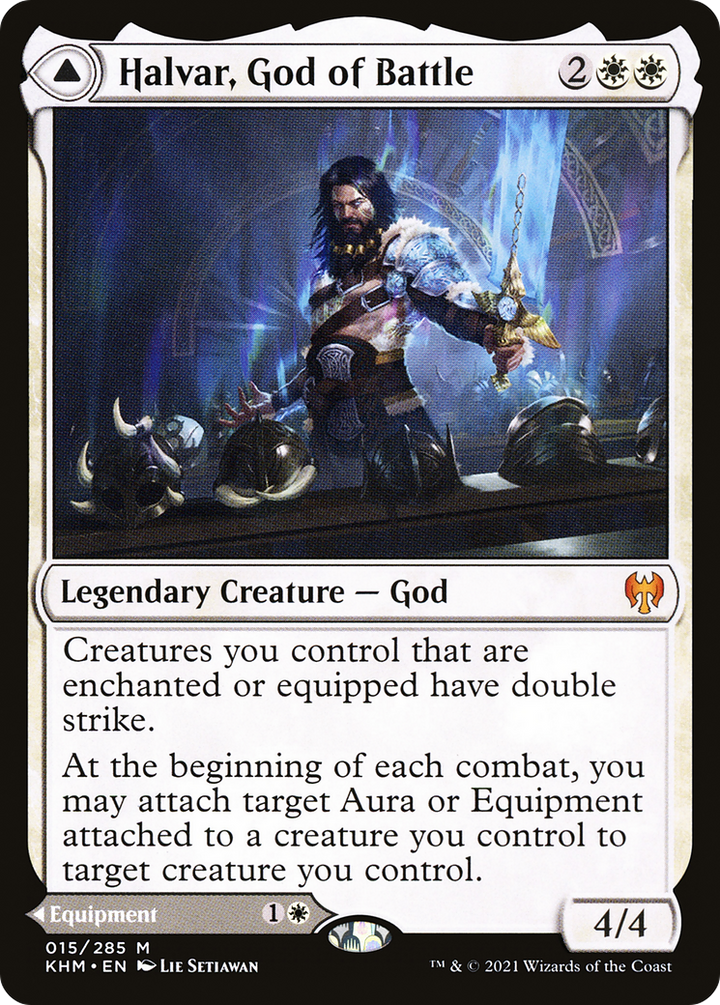 Halvar, God of Battle - Kaldheim (KHM)