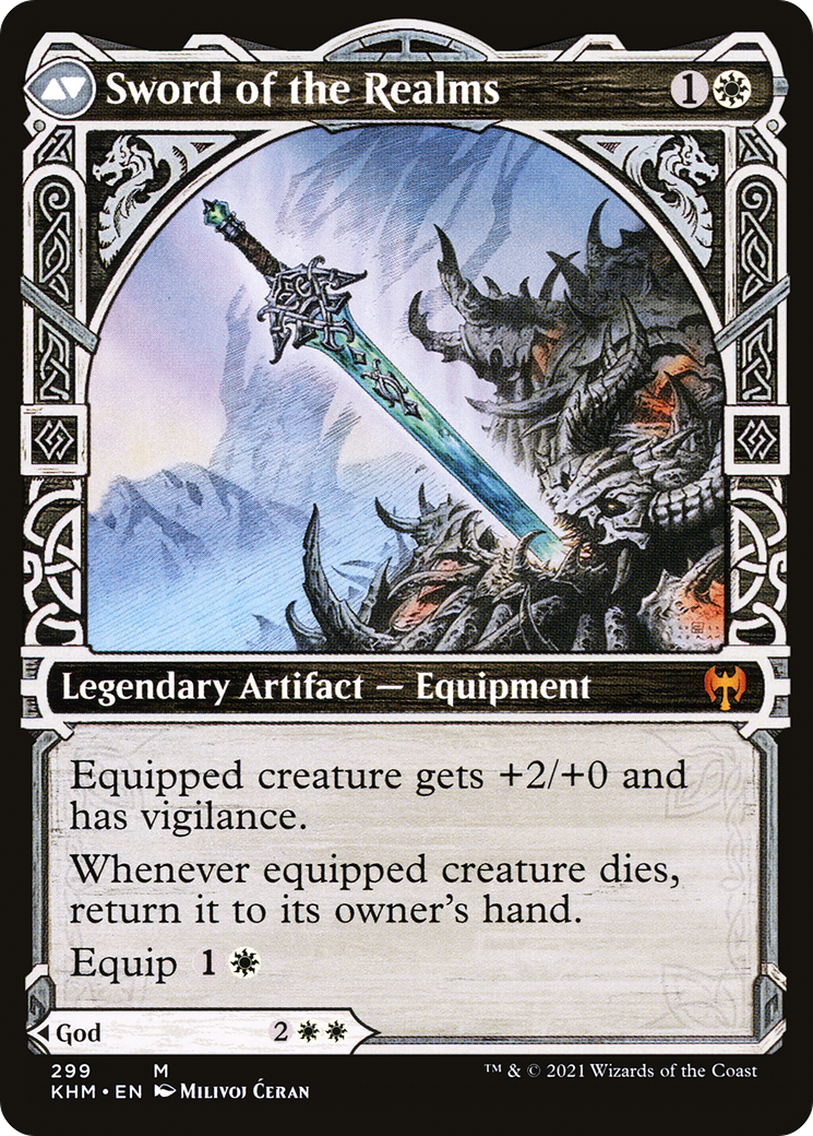 Halvar, God of Battle (Showcase) - Kaldheim (KHM)
