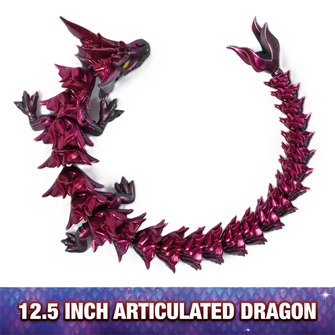CrystaLynx Dragons 12.5-inch Articulated Collectible Surprise Egg