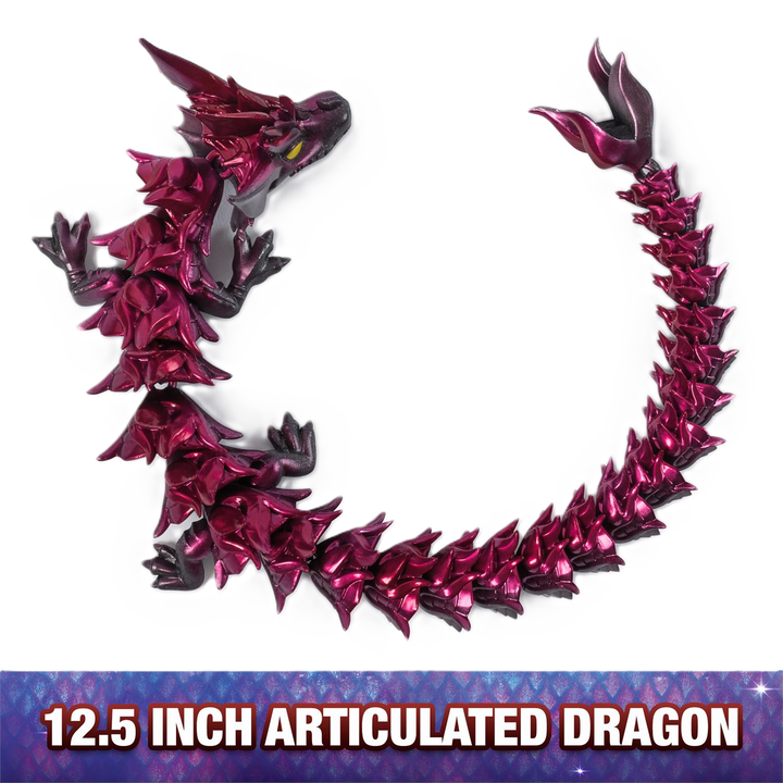 CrystaLynx Dragons 12.5-inch Articulated Collectible Surprise Egg