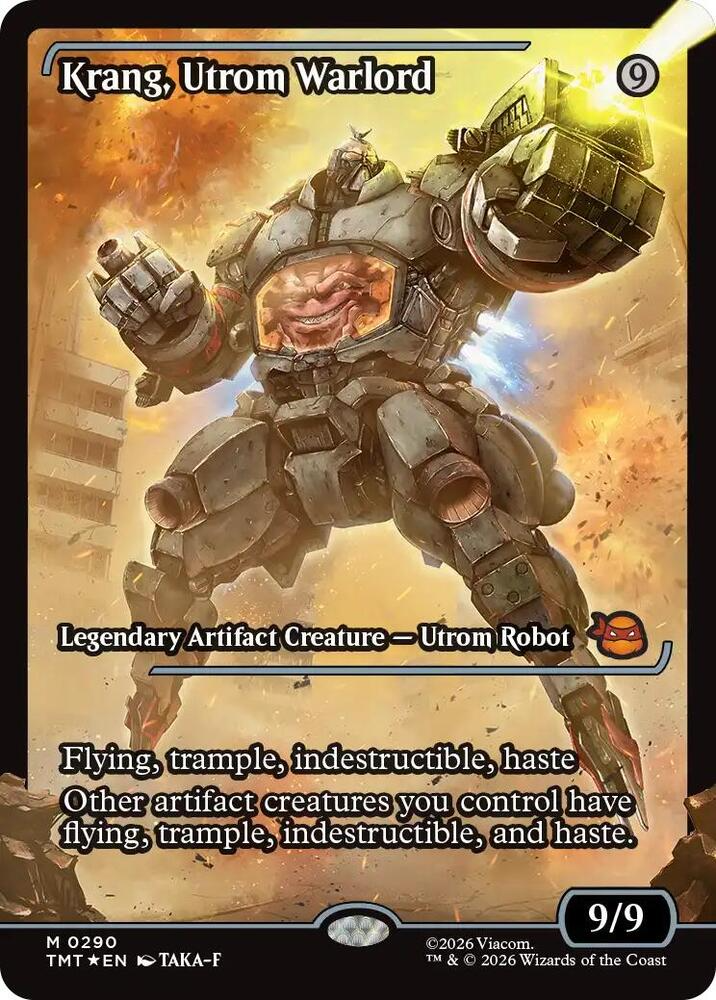 Krang, Utrom Warlord (Showcase) - Teenage Mutant Ninja Turtles (TMT)