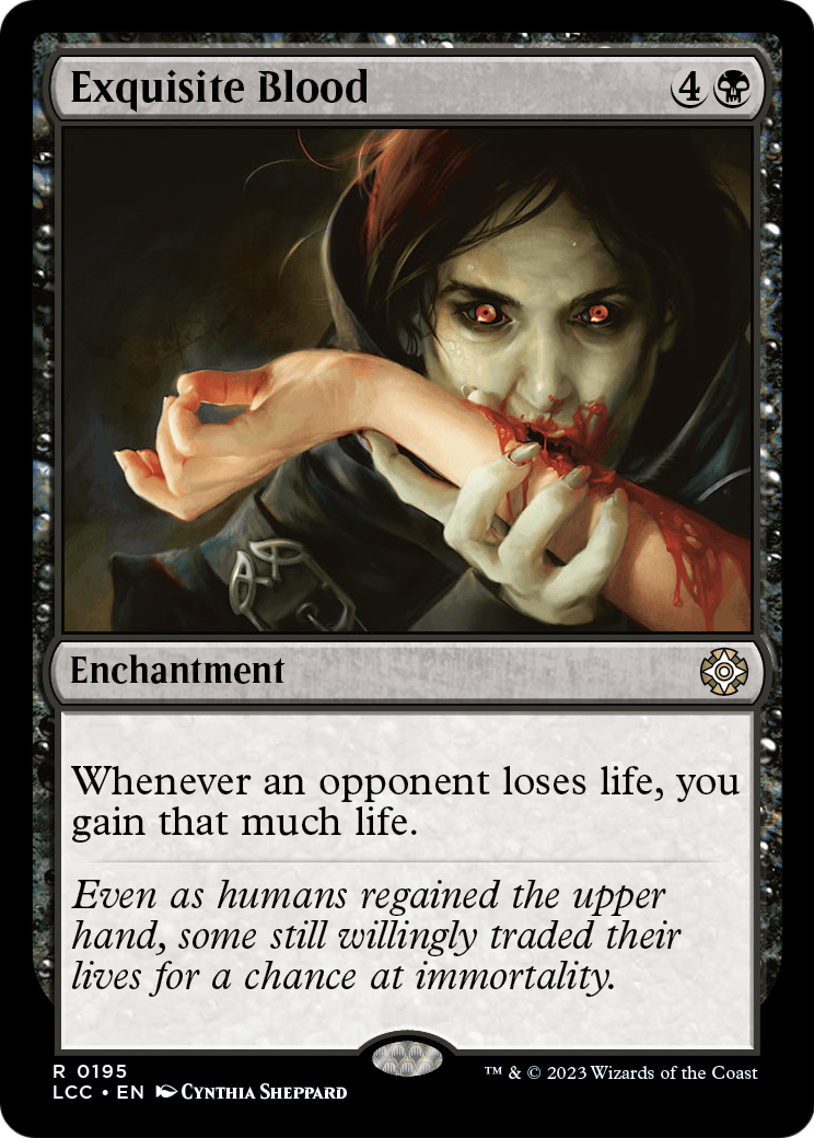 Exquisite Blood - Commander: The Lost Caverns of Ixalan (LCC)