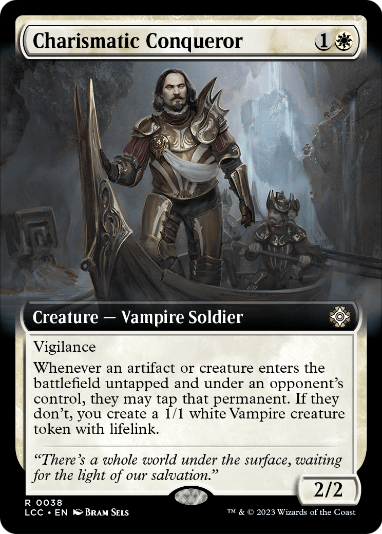 Charismatic Conqueror (Extended Art) - Commander: The Lost Caverns of Ixalan (LCC)